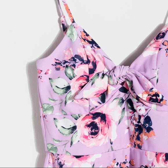 LILA FLORAL DRESS - Picture 4 of 4